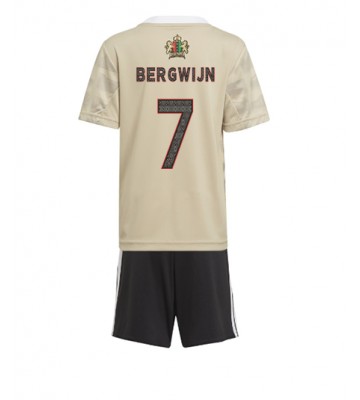 Ajax Steven Bergwijn #7 Tredjedraktsett Barn 2022-23 Kortermet (+ Korte bukser)